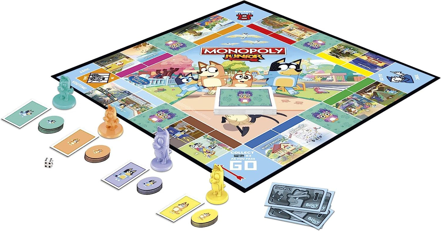 MONOPOLY JUNIOR BLUEY