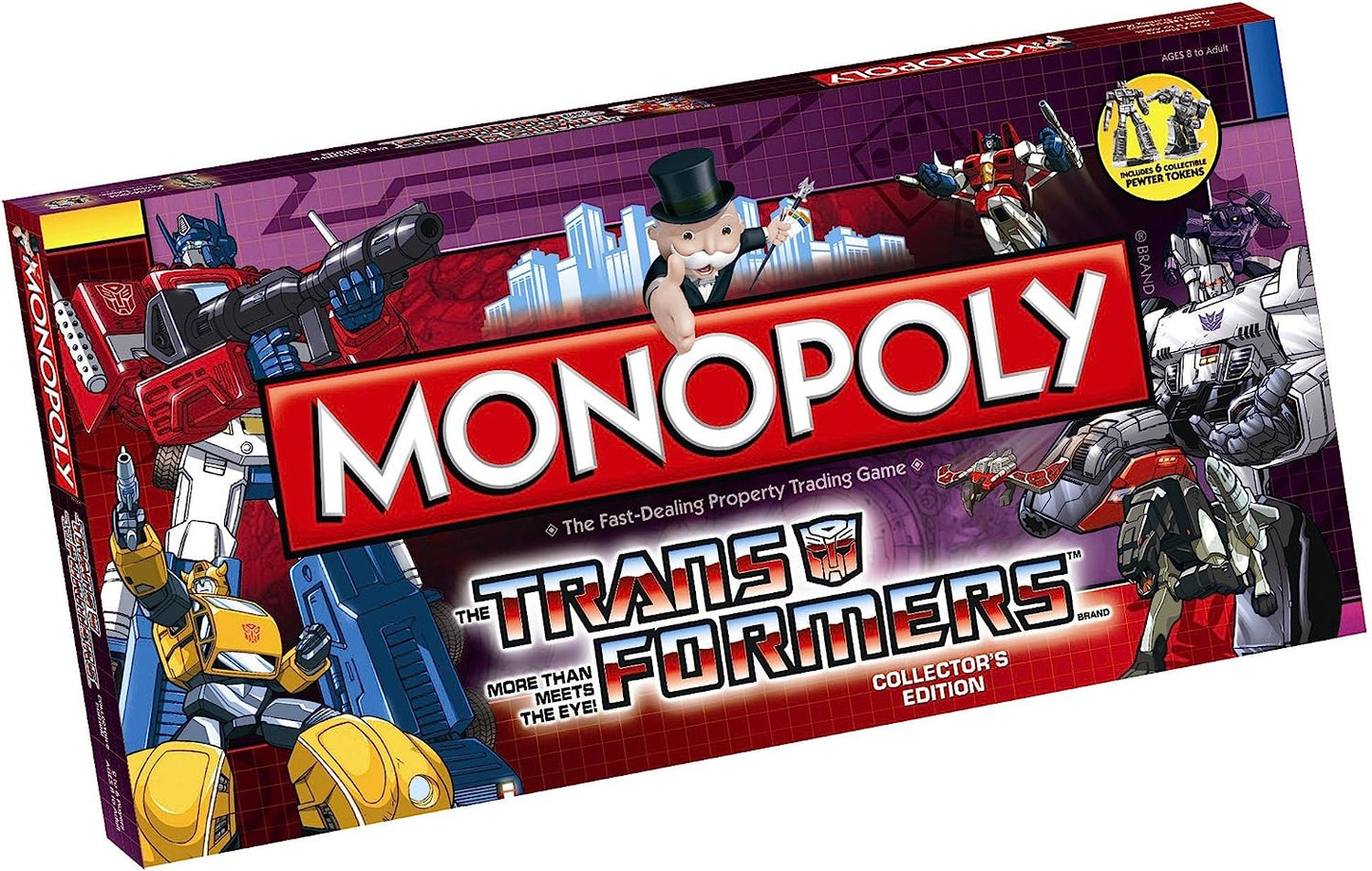 MONOPOLY TRANSFORMERS COLLECTORS