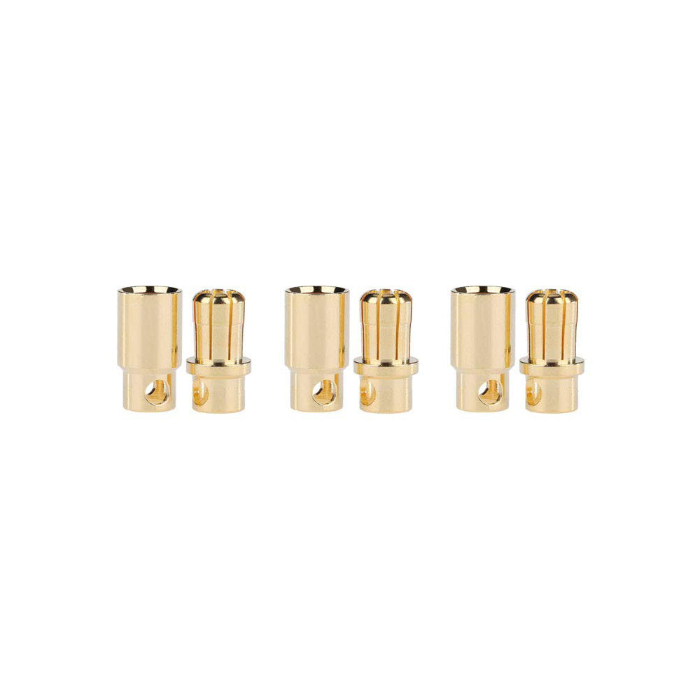 8mm high current bullet plug connector set 5 pairs male - female