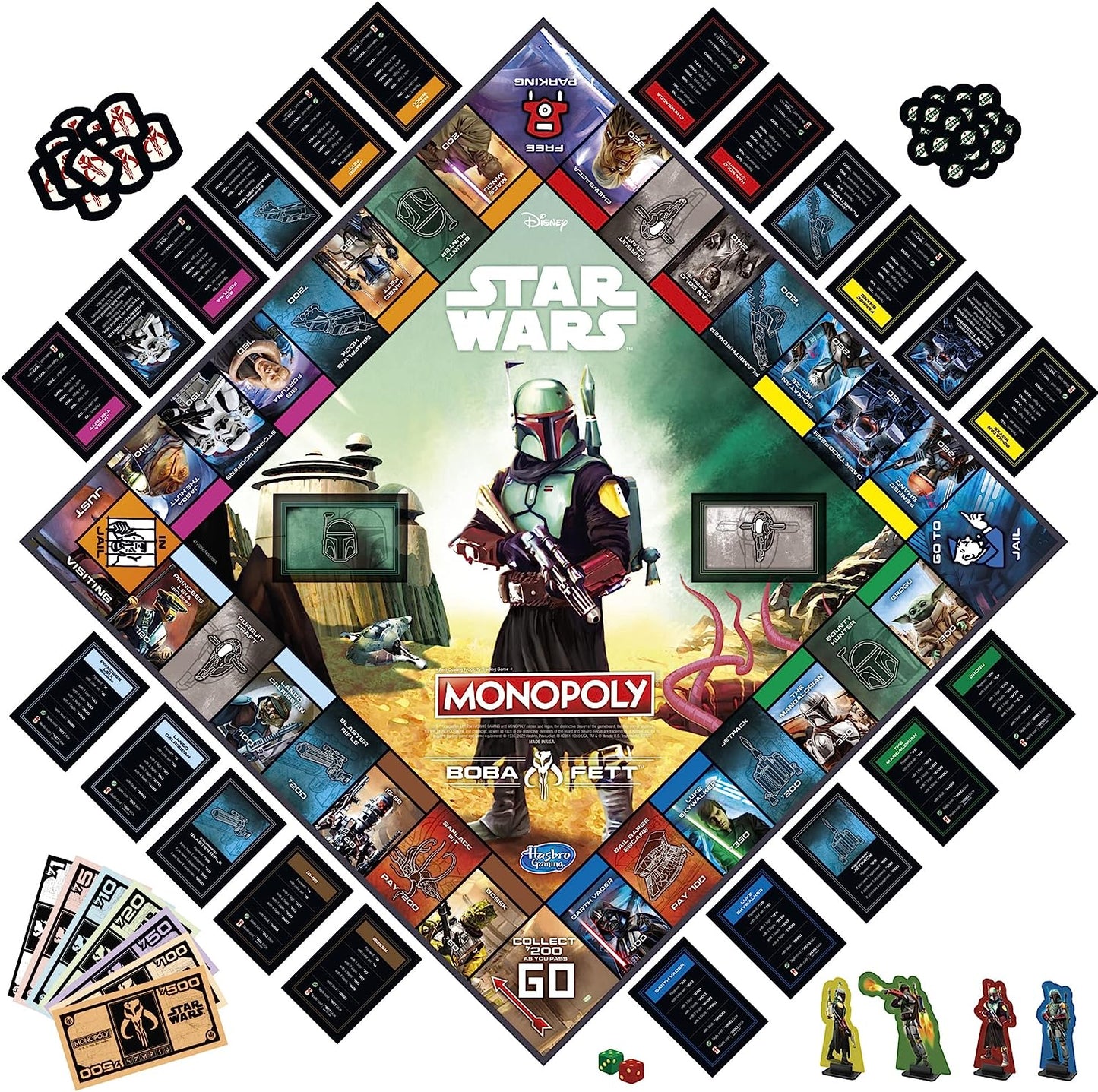 MONOPOLY Star Wars BOBA FETT