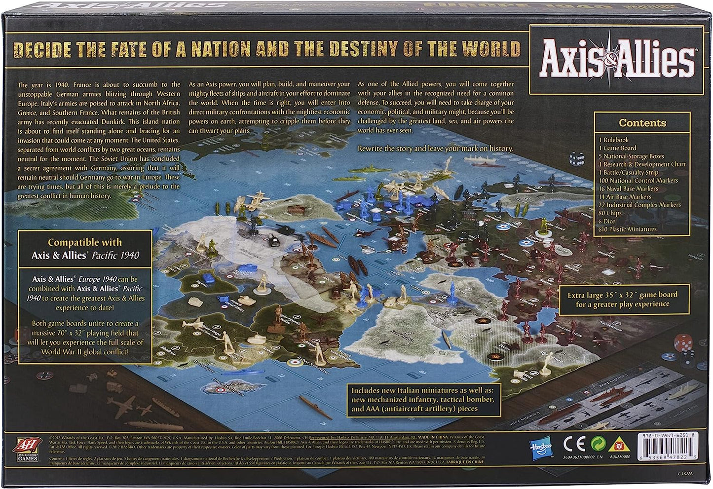 AXIS AND ALLIES EUROPE 1940