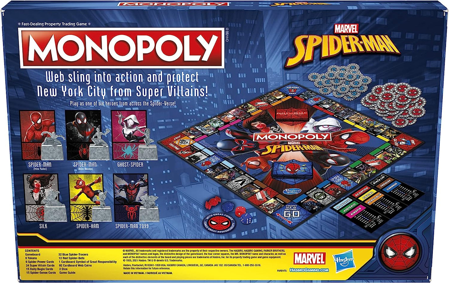 MONOPOLY SPIDERMAN