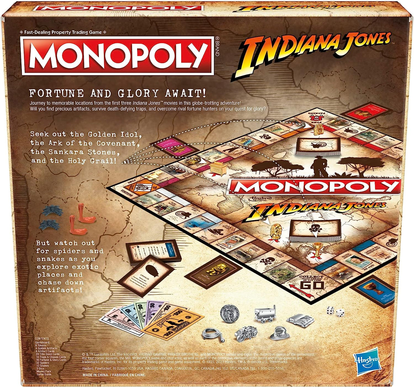 MONOPOLY INDIANA JONES