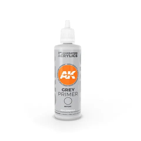 AK INTERACTIVE ACRYLIC GREY PRIMER 100ML