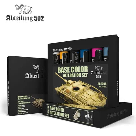 AK Interactive Oil Paint Base Color Alteration Set