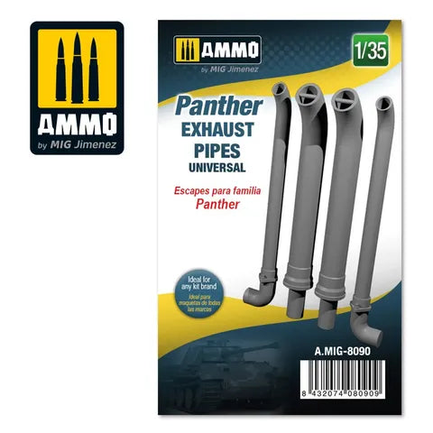 AMMO, 1:35 Panther exhausts pipes universal