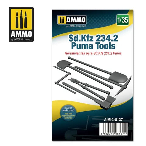 AMMO, 1:35 Sd.Kfz 234:2 Puma Tools