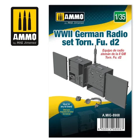 AMMO, 1:35 WWII German Radio set Torn. Fu. D2