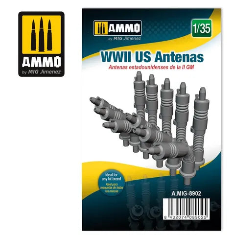 AMMO, 1:35 WWII US Antennas