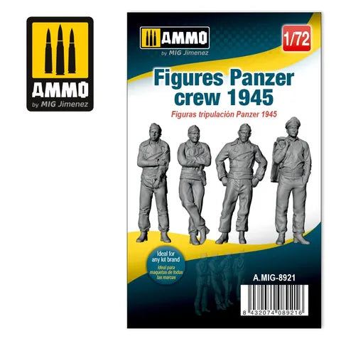 AMMO, 1:72 Figures Panzer Crew 1945