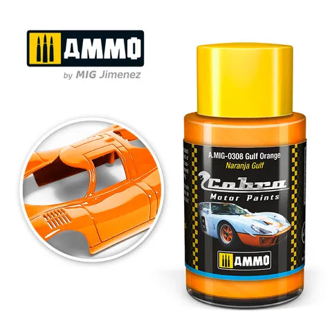 Ammo Cobra Motor Gulf Orange 30ml