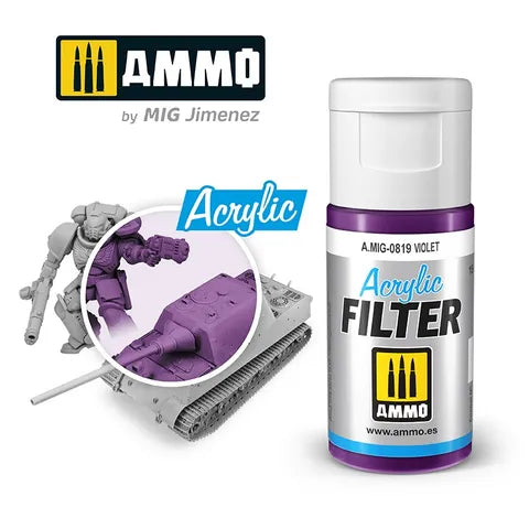 Ammo Paint Acrylic Filter Violet