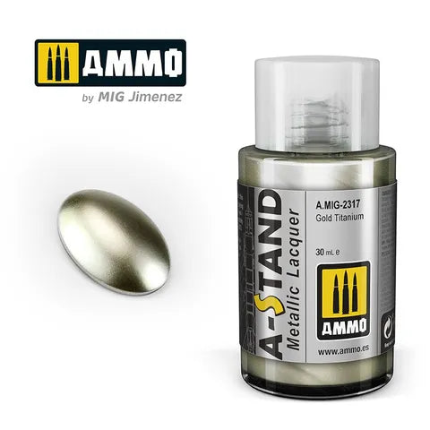 Ammo Paint, A-STAND Gold Titanium 30ml
