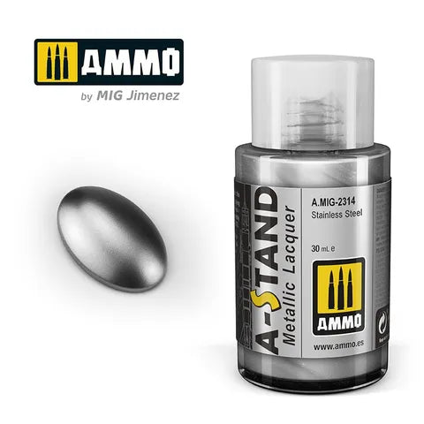 Ammo Paint, A-STAND Stainless Steel 30ml