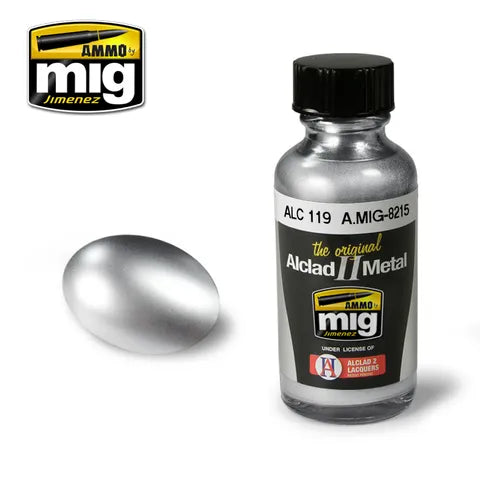 Ammo Paint, Airframe Aluminium ALC119 Alclad Metal 30ml