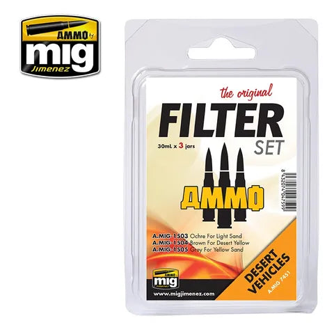 Ammo Paint, Filter Set For Desert Vehicles