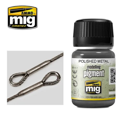 Ammo Paint, Polished Metal Pigment 35ml