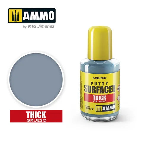 Ammo Paint, Putty Surfacer - Thick 30mL