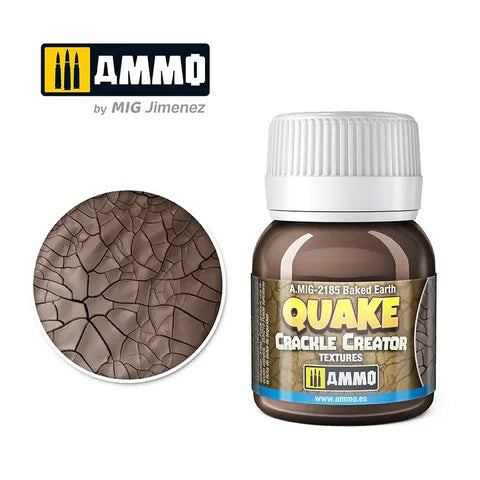 Ammo Paint, QUAKE CRACKLE Baked Earth 40ml