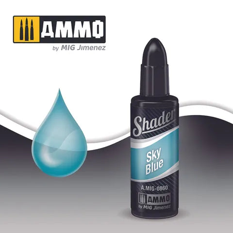 Ammo Paint, Shader Sky Blue 10ml