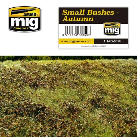 Ammo Paint, Small Bushes - Autumn Mat 230 x 130 mm