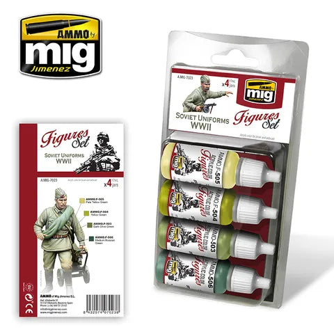 Ammo Paint, Soviet Uniforms Wwii Set