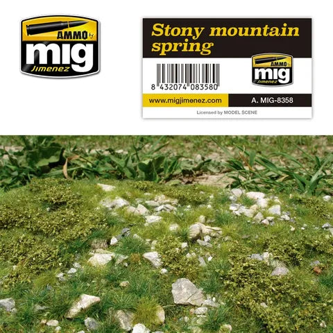 Ammo Paint, Stony Mountain - Spring Mat230 x 130 mm