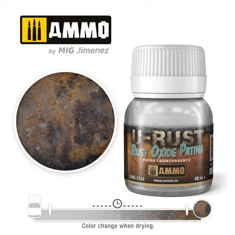 Ammo Paint, U-RUST Rust Oxide Patina 40ml