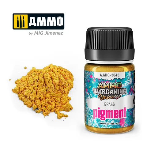Ammo Pigment War Gaming Brass 35ml