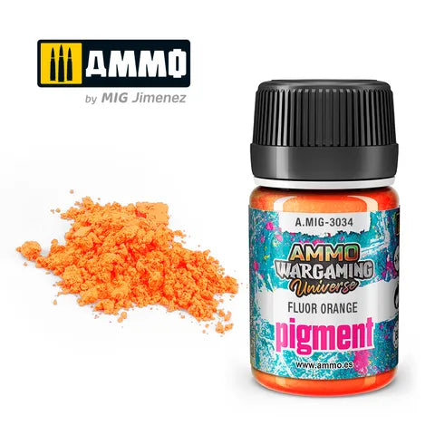 Ammo Pigment War Gaming Fluor Orange 35ml