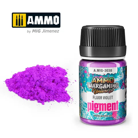 Ammo Pigment War Gaming Fluor Violet 35ml