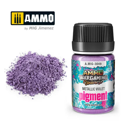 Ammo Pigment War Gaming Metallic Violet 35ml