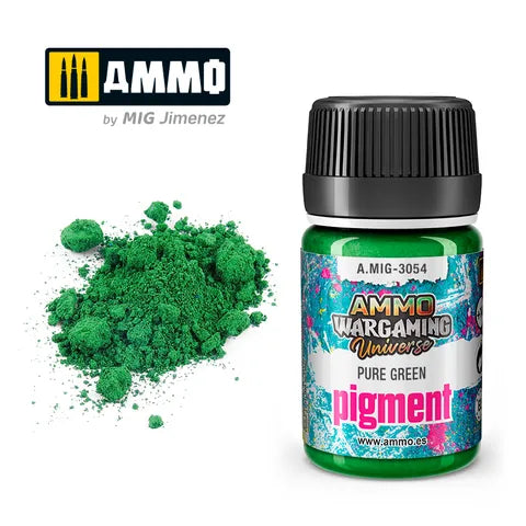 Ammo Pigment War Gaming Pure Green 35ml