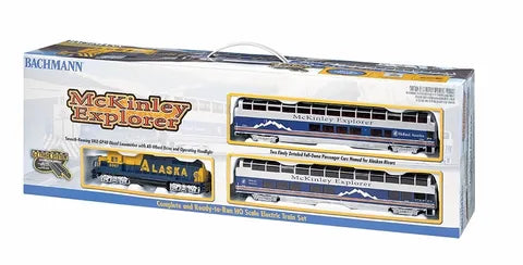 BACHMANN SET MCKINLEY EXPLORER, HO SCALE