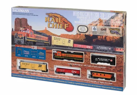 BACHMANN SET RAIL CHIEF, HO SCALE