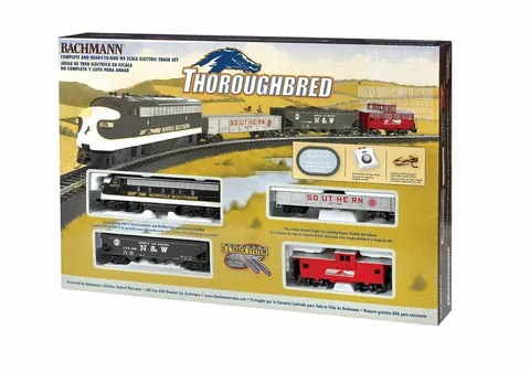 BACHMANN SET THOROUGHBRED, HO SCALE