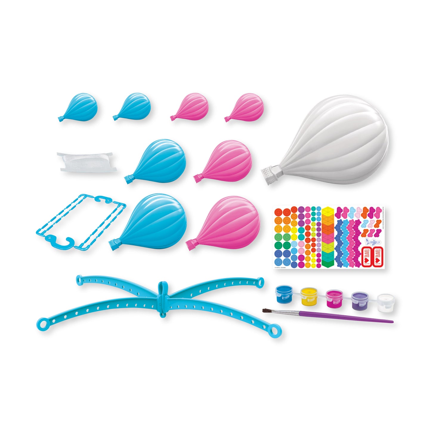 4M - KIDZMAKER - HOT AIR BALLOONS MOBILE