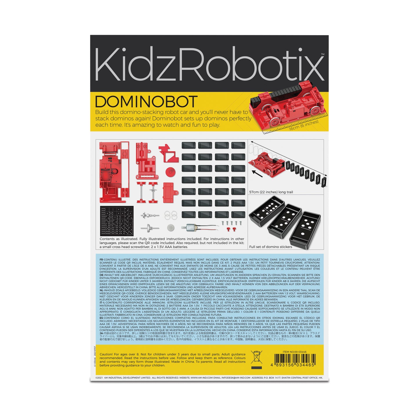 4M - KIDZROBOTIX - DOMINOBOT
