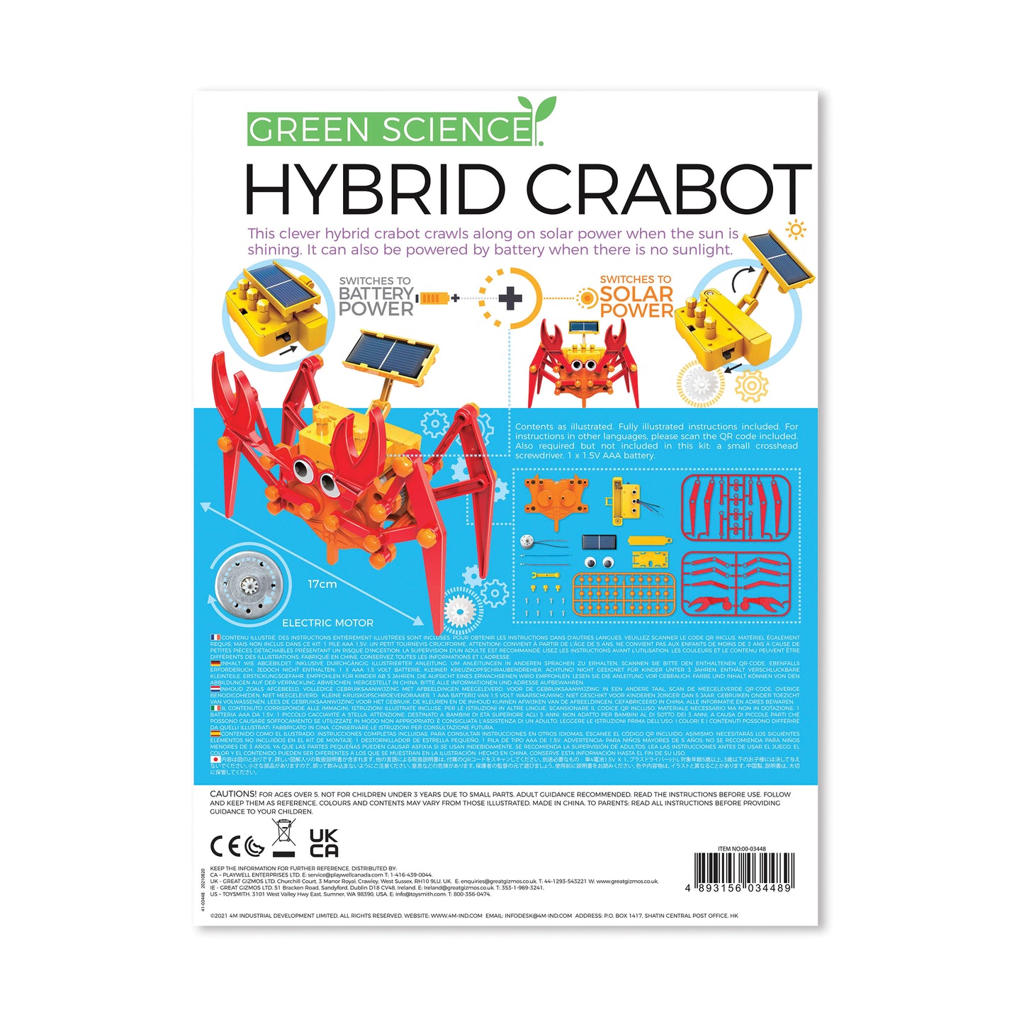 4M - GREEN SCIENCE - HYBRID CRABOT