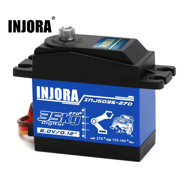 INJORA INJS035 35KG Large Torque Waterproof Metal Gear Digital Servo for RC Model