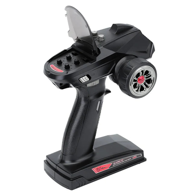 INJORA 6CH 2.4GHz RC Digital Transmitter with Gyro Receiver for 1/8 1/10 RC Car