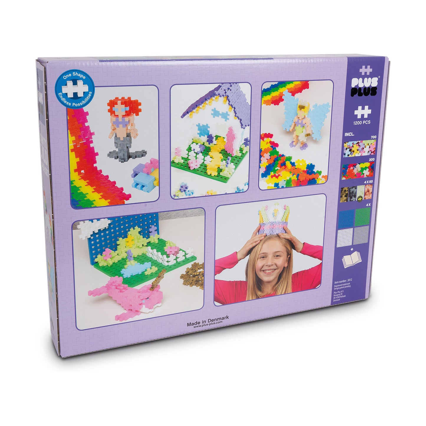 PLUS-PLUS - PASTEL - LEARN TO BUILD SUPER SET