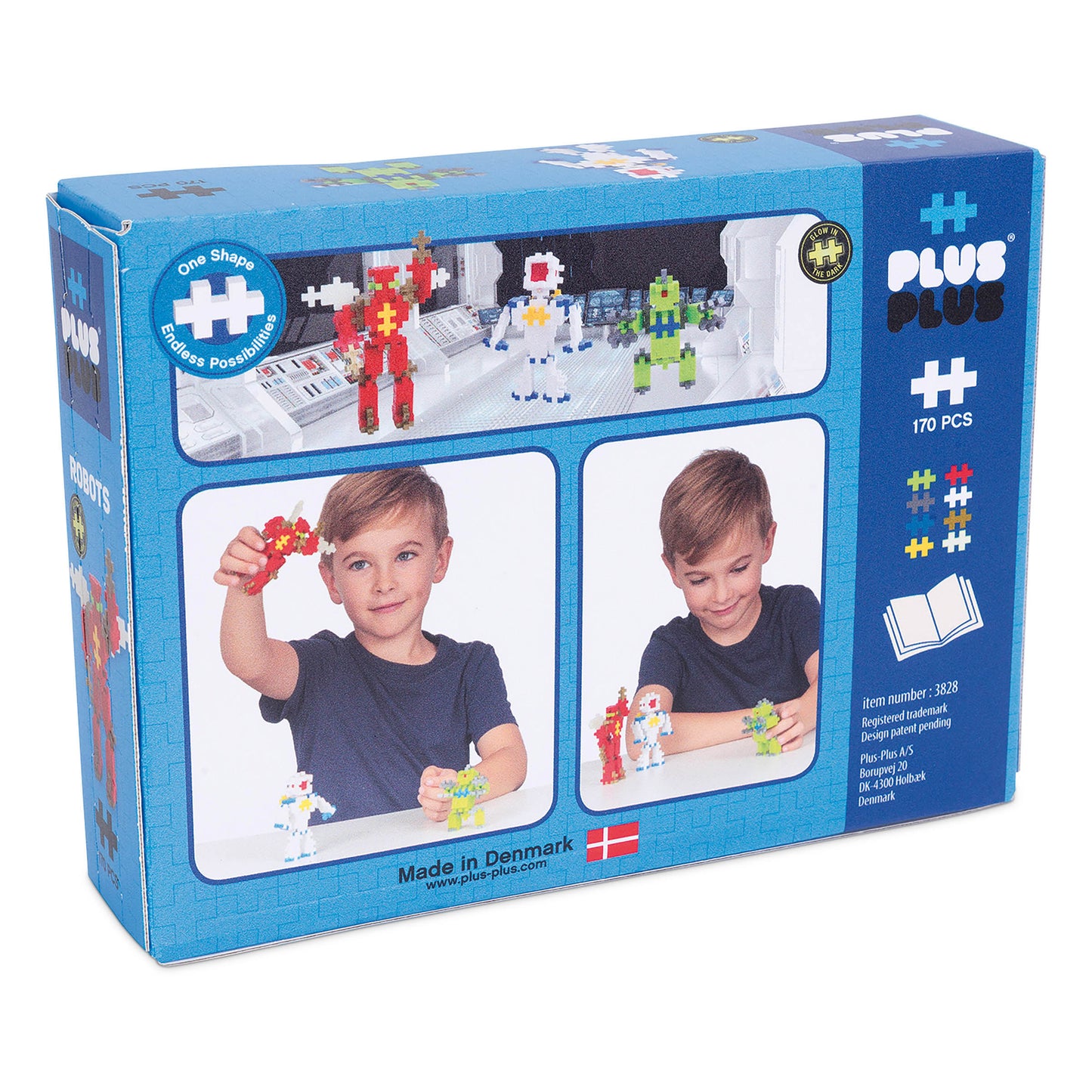 PLUS-PLUS - BASIC ROBOT - 170 PCS