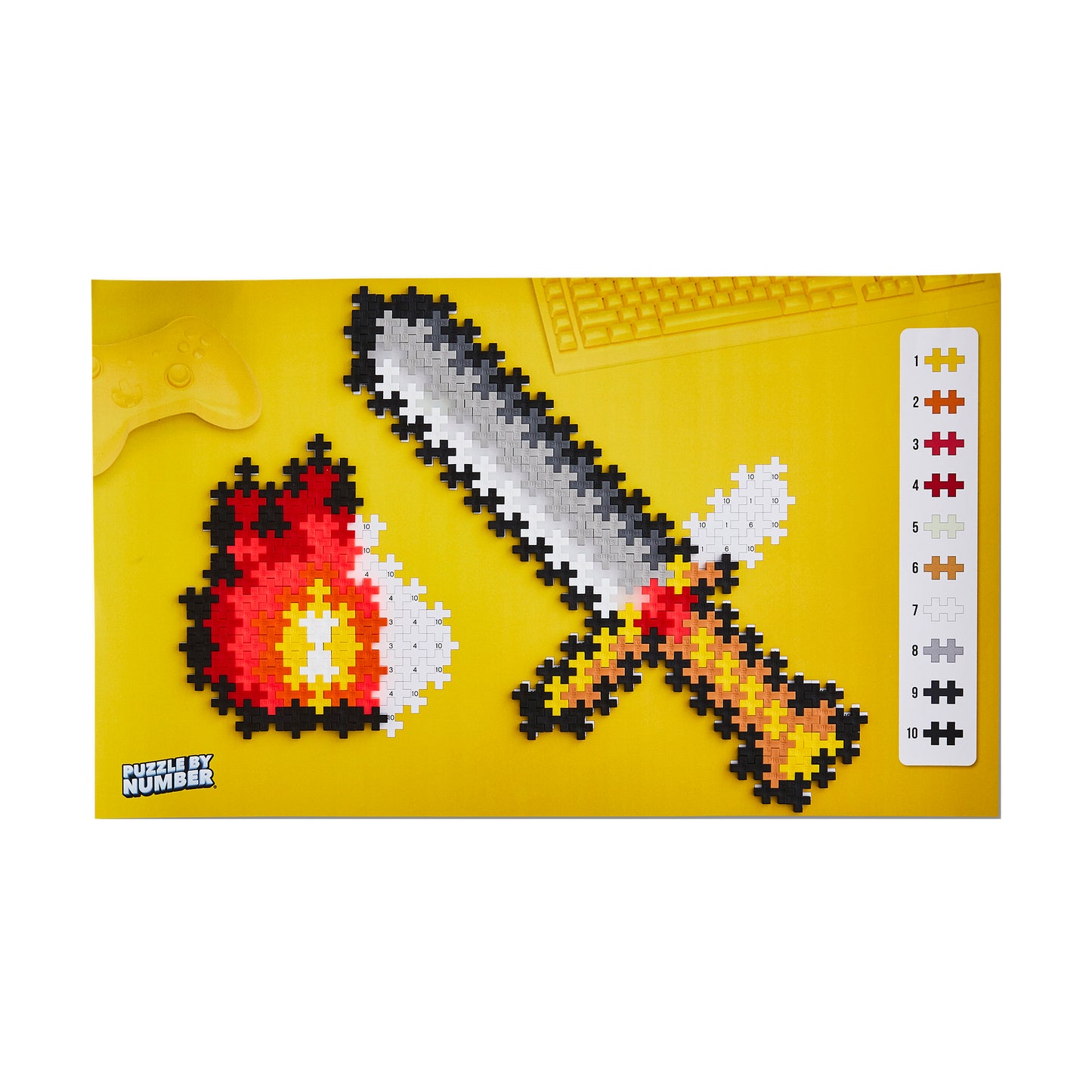 PLUS-PLUS - PUZZLE BY NUMBER - ADVENTURE 250PCS