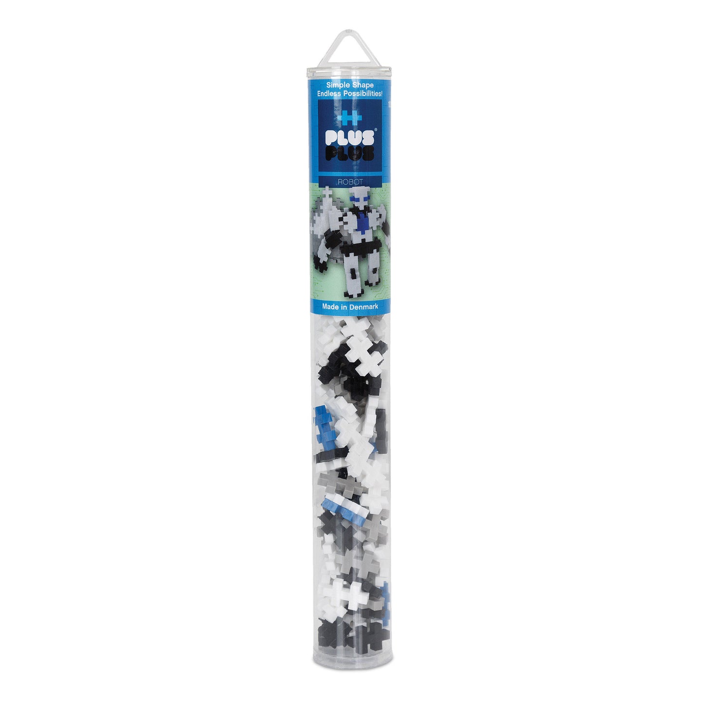 PLUS-PLUS - ROBOT - 100 PCS TUBE