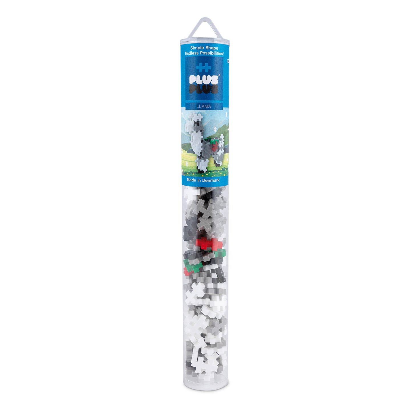 PLUS-PLUS - LLAMA - 100 PCS. TUBE