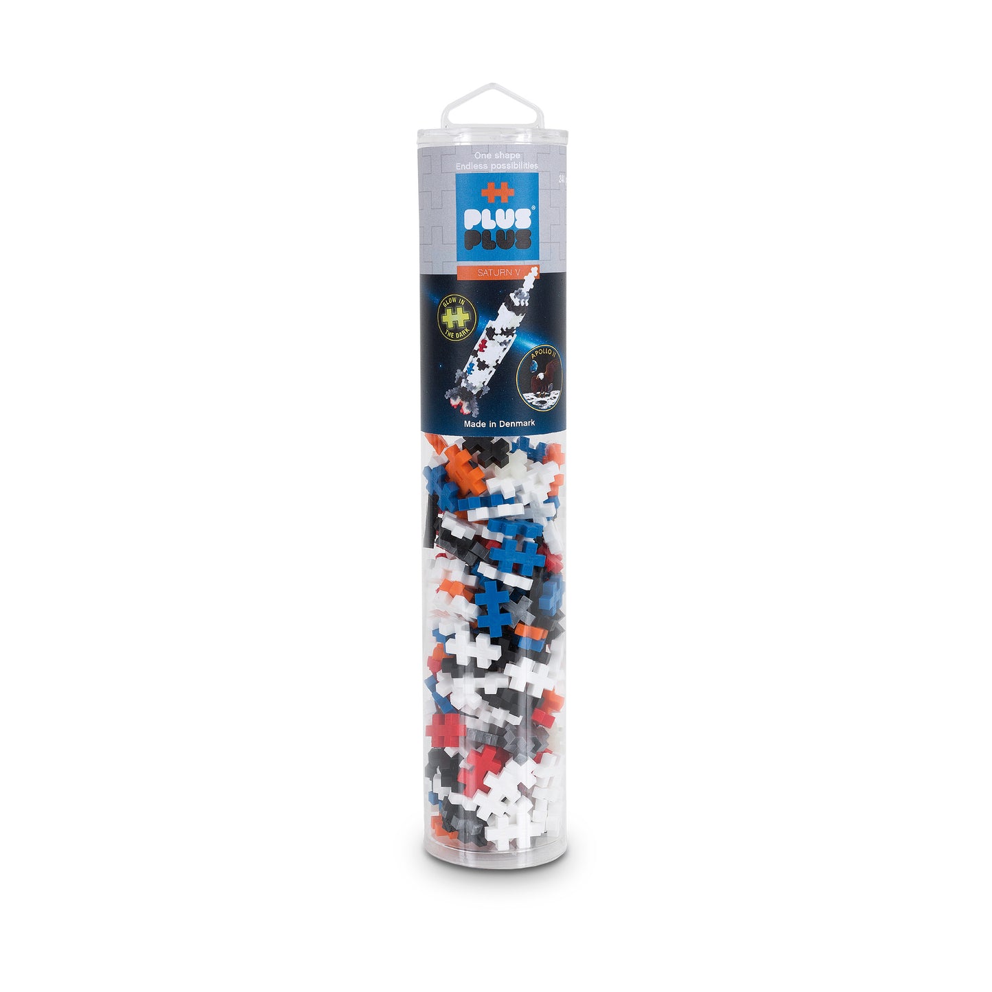PLUS-PLUS - SATURN V ROCKET - 240PCS TUBE
