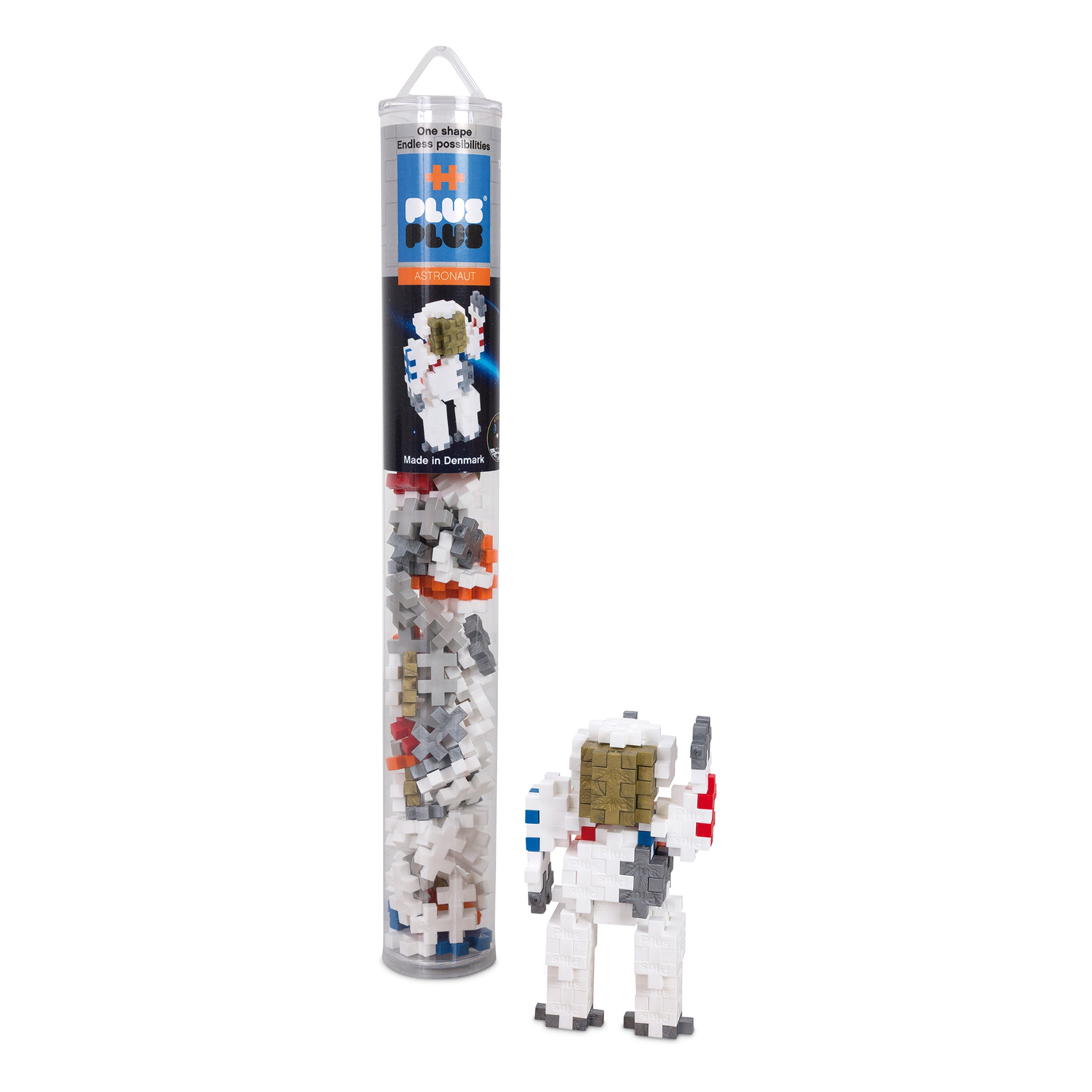 Plus-Plus Tube - Airplane - 100pcs - 5yrs+