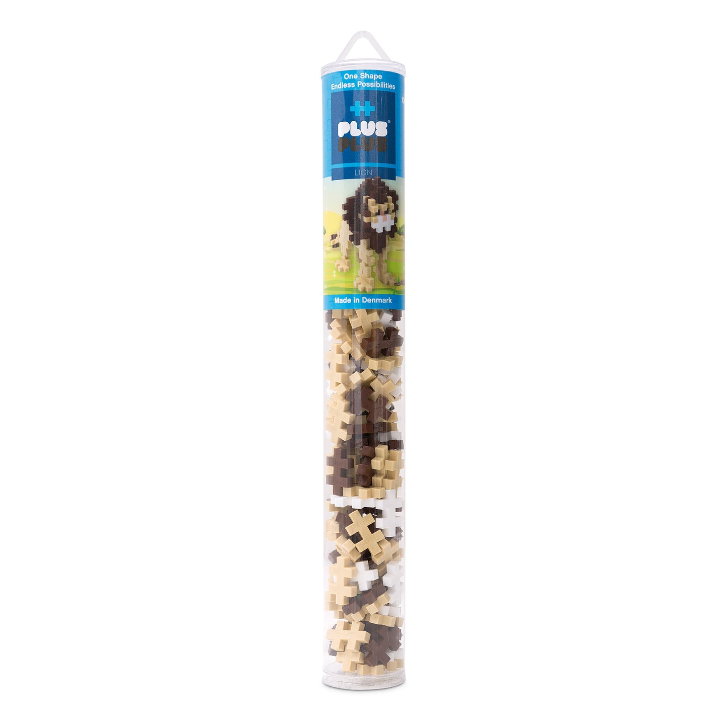 PLUS-PLUS - LION - 100 PCS. TUBE
