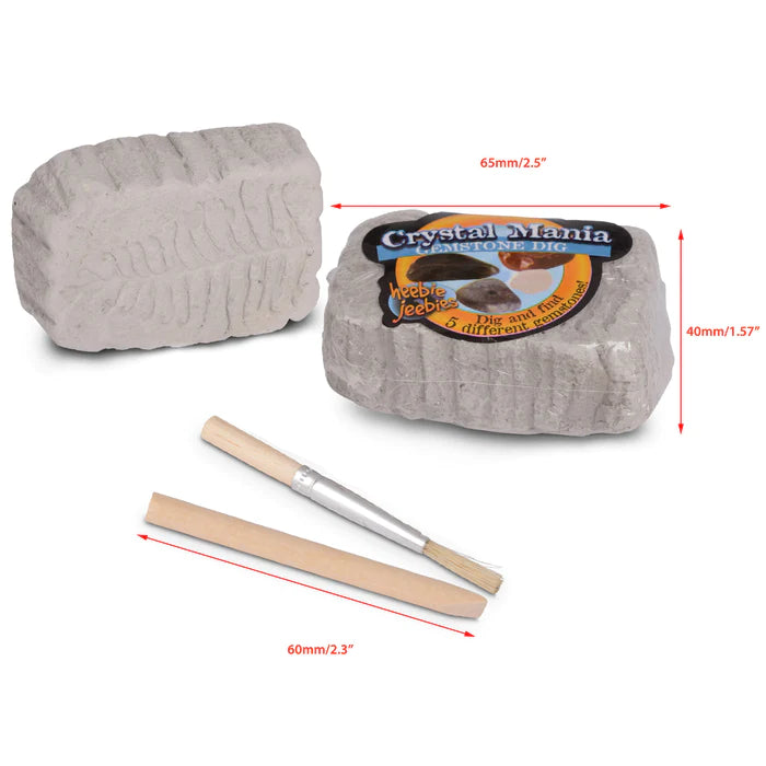 Pocket Money Science Gemstone Dig Mini Geology Kit